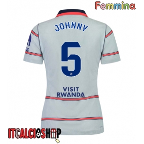 Atletico Madrid Johnny Cardoso #5 Terza Maglia Femmina 2026-27 Manica Corta